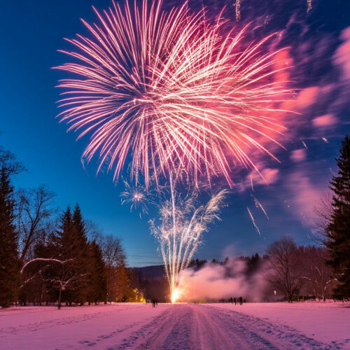 В Новосибирской области запретили запуск новогодних фейерверков в общественных местах