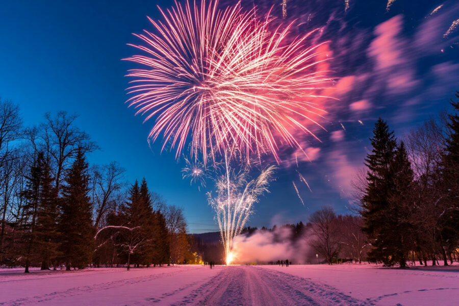 В Новосибирской области запретили запуск новогодних фейерверков в общественных местах