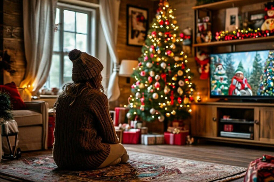 Крупный российский банк представил проект новогоднего домашнего театра