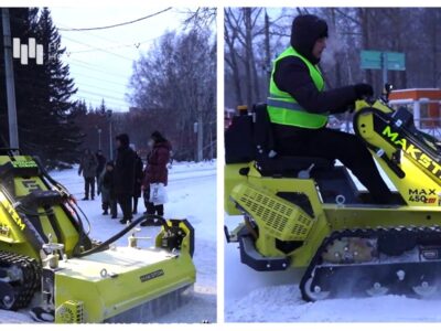 Ледоруб для уборки дорог и тротуаров изобрели новосибирские инженеры