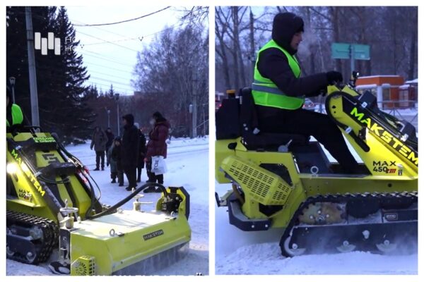 Ледоруб для уборки дорог и тротуаров изобрели новосибирские инженеры