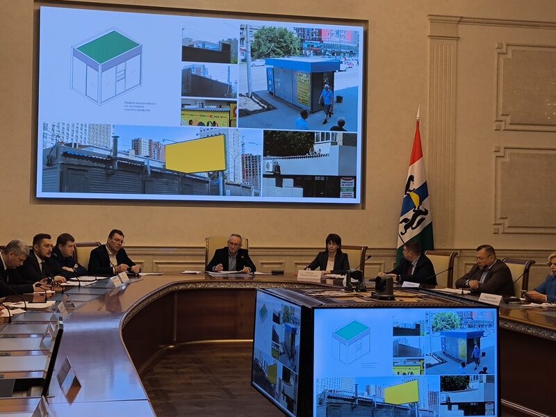 В конструктив киосков в Новосибирске предлагают внести больше стекла