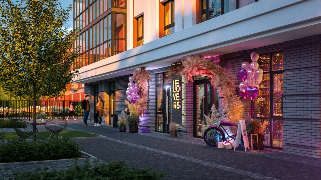 Инфраструктура первого этажа «Расцветай на Учительской»