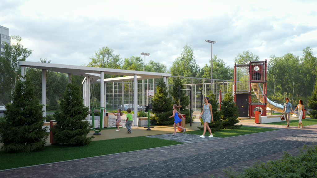 детская площадка