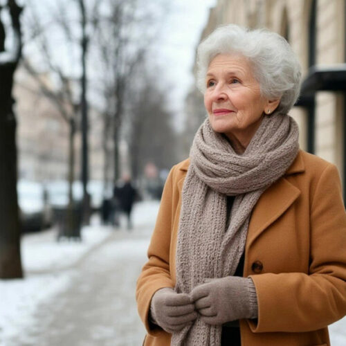 пенсионерка