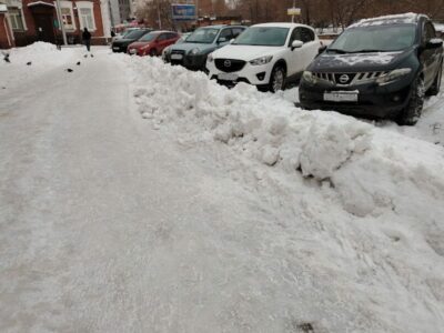 Нейросеть поможет убирать сугробы и наледь во дворах Новосибирска