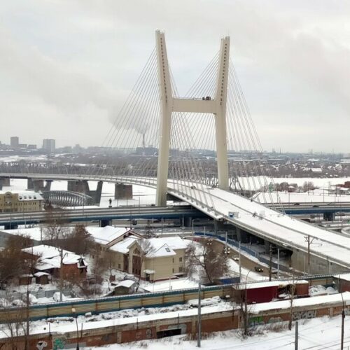 Четвертый мост в Новосибирске по прямому ходу планируют открыть до конца 2025 года