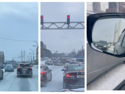 Новосибирцы заблудились в развязках четвертого моста