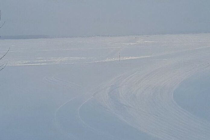 Вторая ледовая переправа открылась в Новосибирской области