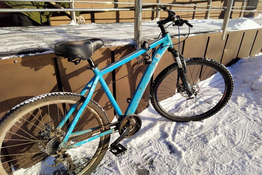 Велосипед курьера