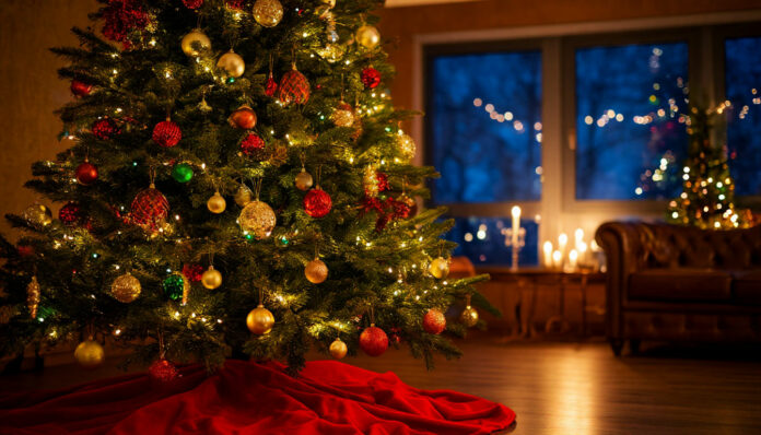 В Новосибирске объявлены адреса пунктов приема новогодних елок