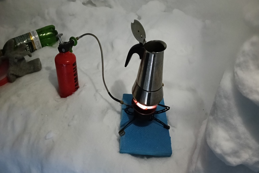 Кофе в иглу