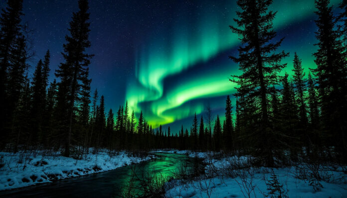 Жители Новосибирска увидят полярное сияние 21 января Жители Новосибирска увидят полярное сияние 21 января