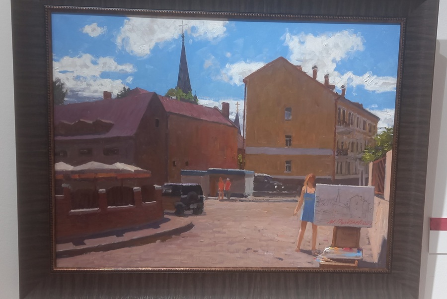 Созерцание картин Полетаева — занятие увлекательное