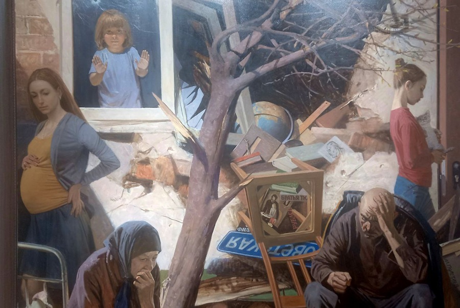 Некоторые картины тематически «межграничны»