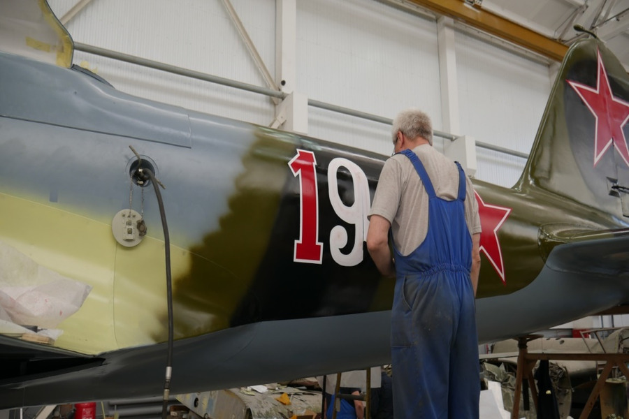 Последние штрихи после реставрации