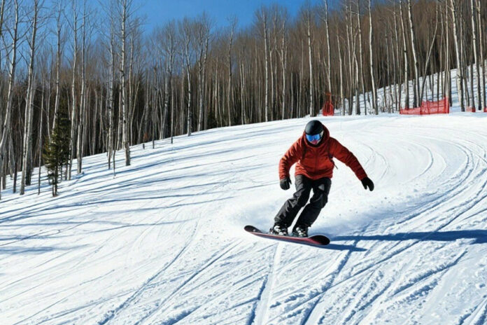 лыжный склон