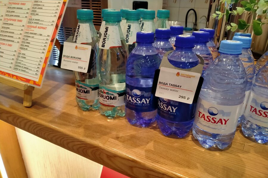 Цены на воду 