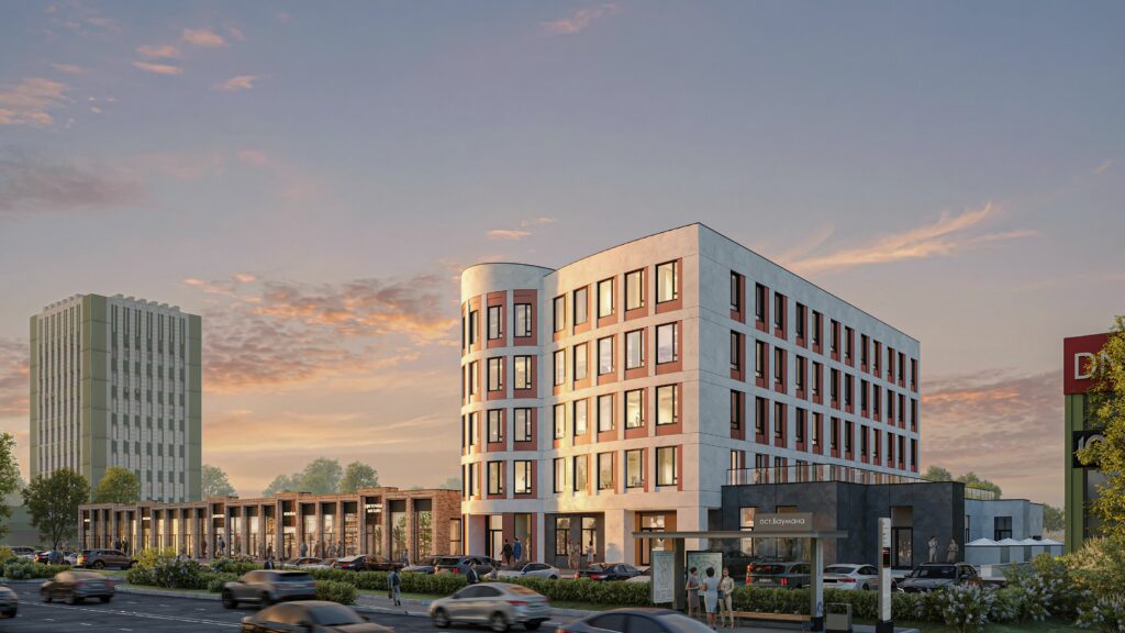 Долгострой в Первомайском районе станет современным офисом с торговой галереей