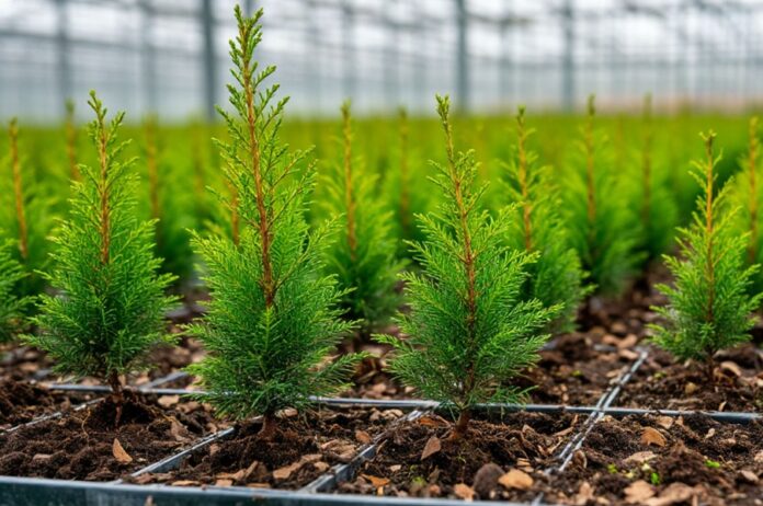 Теплицу для выращивания хвойных деревьев построят в Новосибирской области Теплицу для выращивания хвойных деревьев построят в Новосибирской области