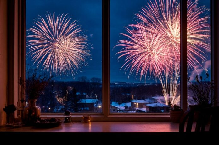 «Новогодний ущерб»: петарда повредила фасад балкона в Новосибирске «Новогодний ущерб»: петарда повредила фасад балкона в Новосибирске