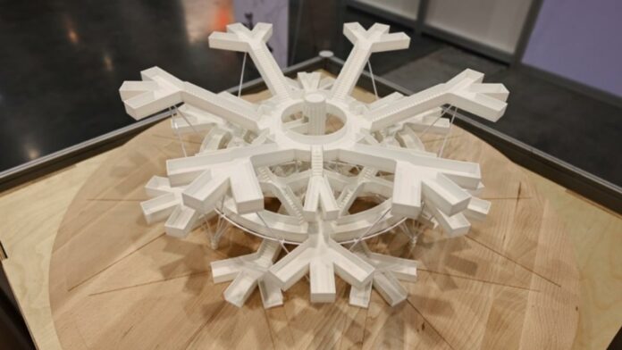 Смотровую площадку в форме снежинки предлагают построить в Новосибирске