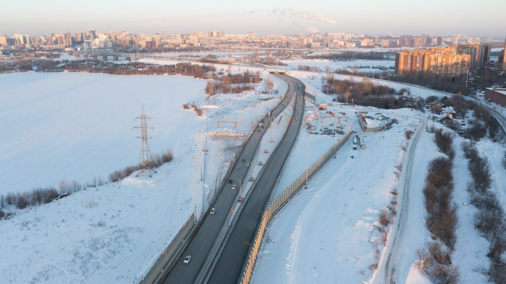 По четвертому мосту в Новосибирске проехало более 1,2 млн автомобилей