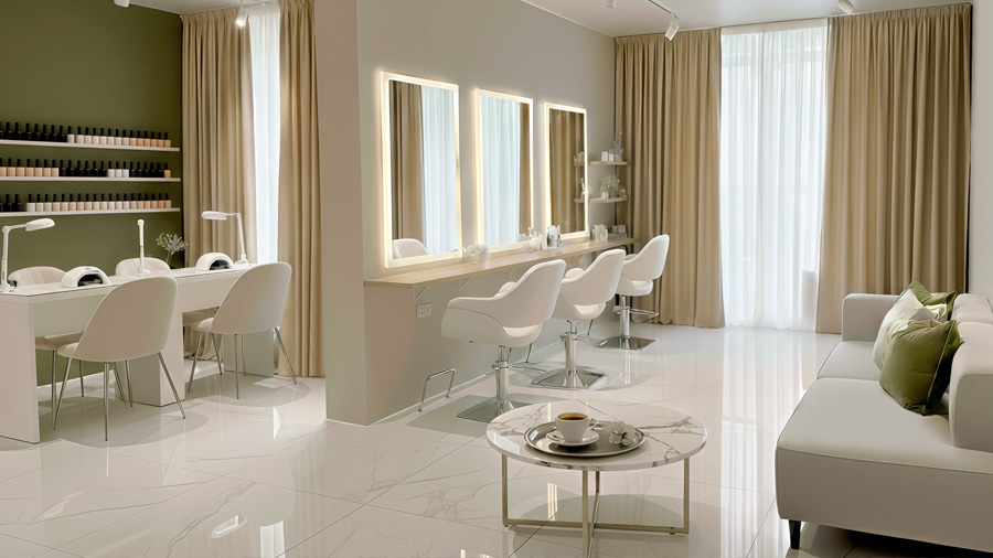 По желанию собственника здесь можно открыть студию красоты.