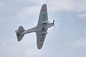 В Новосибирске к полету 9 мая готовят советские самолеты МиГ-3 и Ил-2