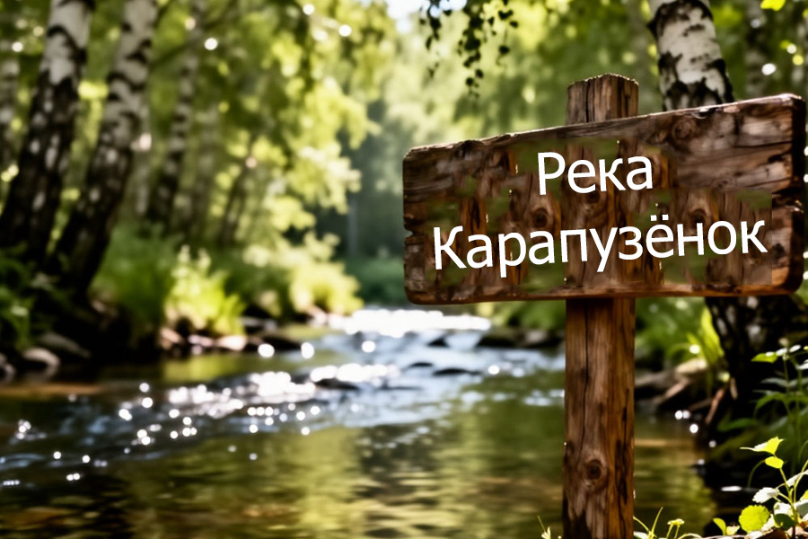 В Новосибирске нашли реку Карапузенок и озеро Шерстяное