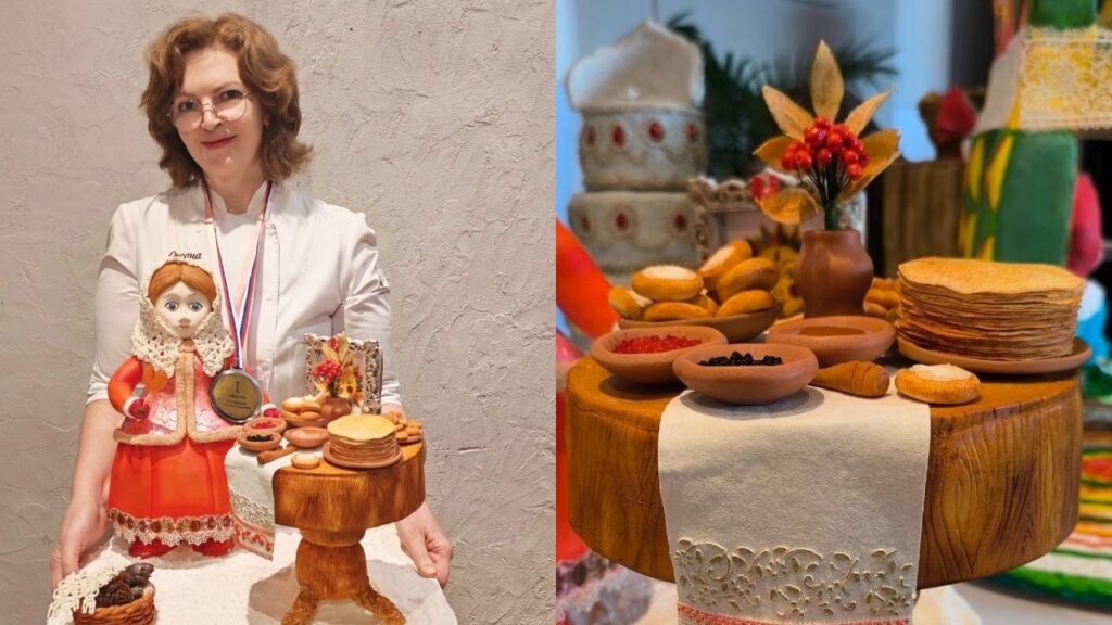 Новосибирский кондитер победила на конкурсе авторских тортов в Москве