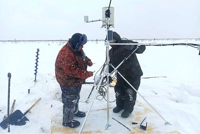 В Васюганском заповеднике Новосибирской области установили первую метеостанцию