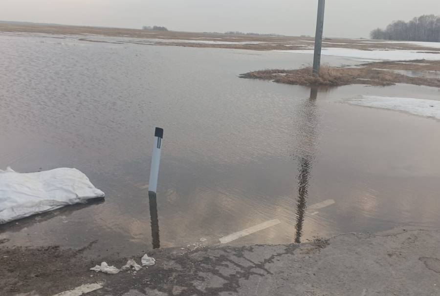 На дорогах Новосибирской области зафиксировано 18 переливов