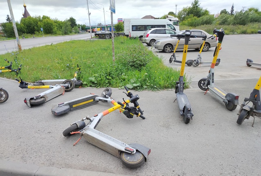 Самокаты в Новосибирске запретят использовать по ночам