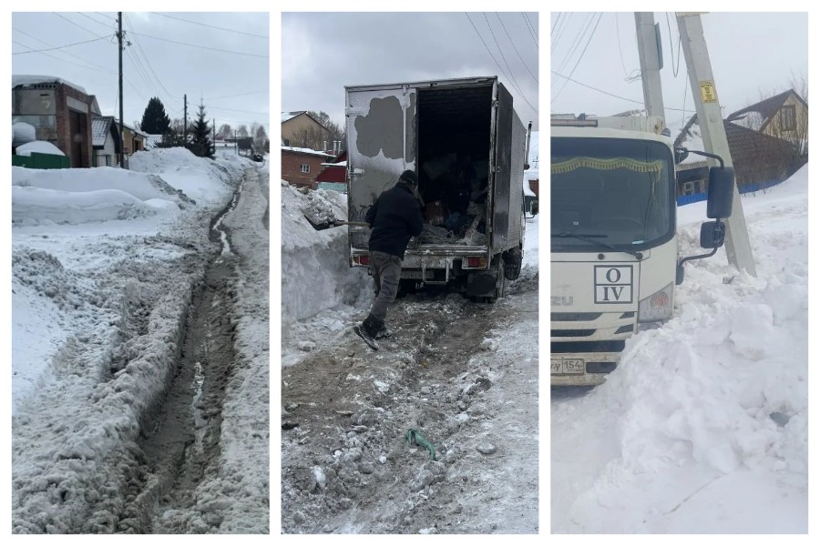 Деньги, выделенные на уборку дорог в частном секторе, в Новосибирске не осваиваются