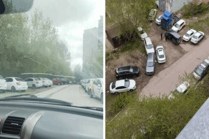 Сотрудники ГИБДД Новосибирска не обнаружили нарушений на стихийной стоянке такси