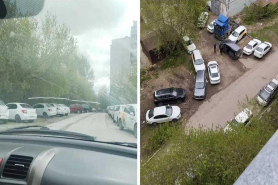 Сотрудники ГИБДД Новосибирска проверили стихийную стоянку такси на МЖК