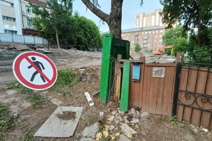 В Новосибирске рядом с улицей Восход снесли частный сектор — там построят ЖК