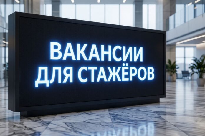 С начала года работодатели России открыли более 90 тысяч вакансий для стажеров