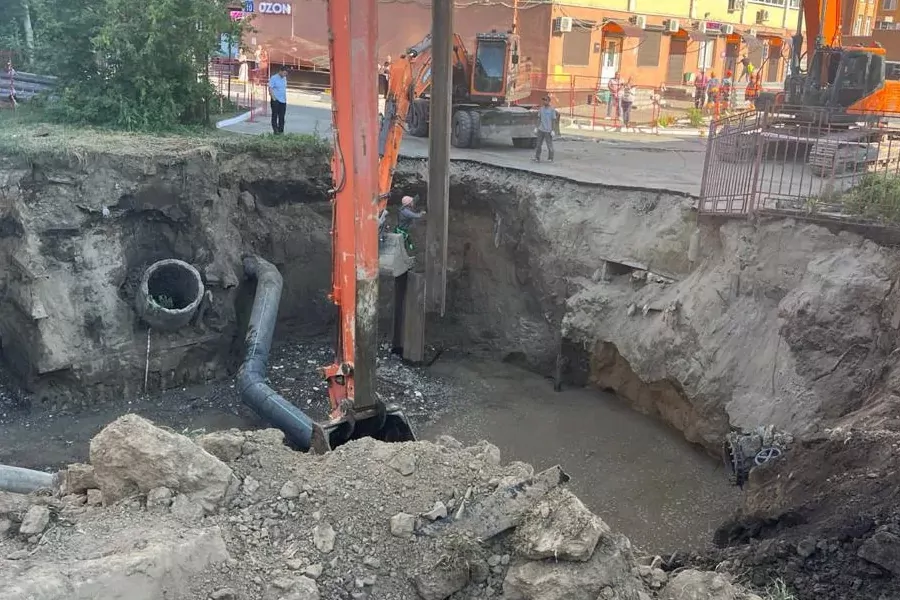 Сроки устранения аварии на Горской сдвинулись на два месяца