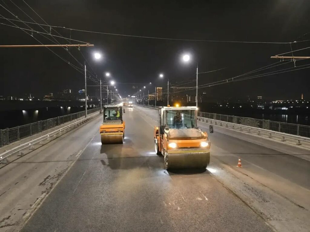 Ремонт на Октябрьском мосту Новосибирска обещают завершить через два месяца
