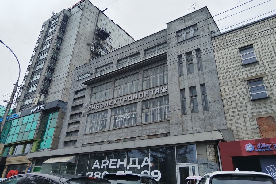 В центре Новосибирска решили отреставрировать контору «Госэлектросиндиката»