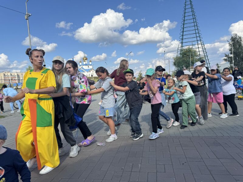 центральный парк рабочего поселка Линево