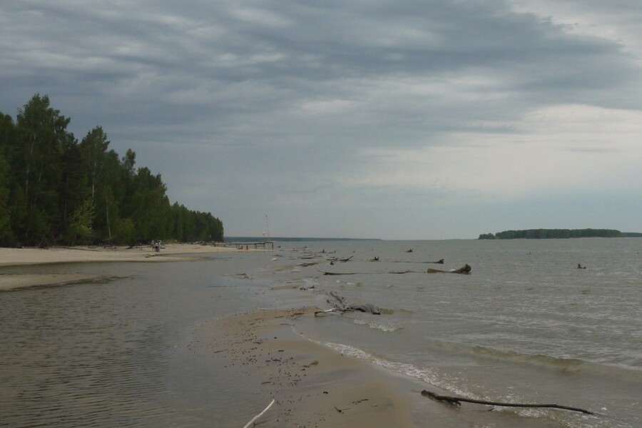 Со дна Новосибирского водохранилища поднимут три затопленные баржи
