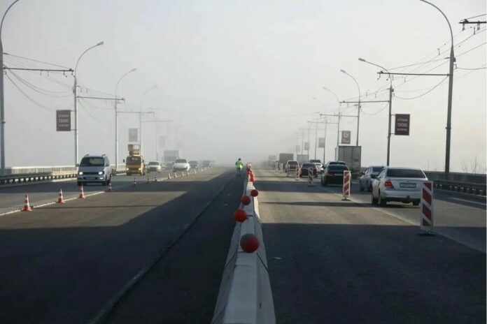 В Новосибирске открыли движение по всем полосам Димитровского моста