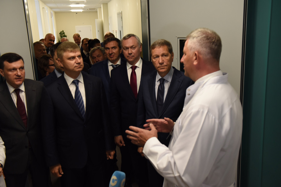 В Новосибирске после реконструкции открыли стационар «РЖД-Медицины»