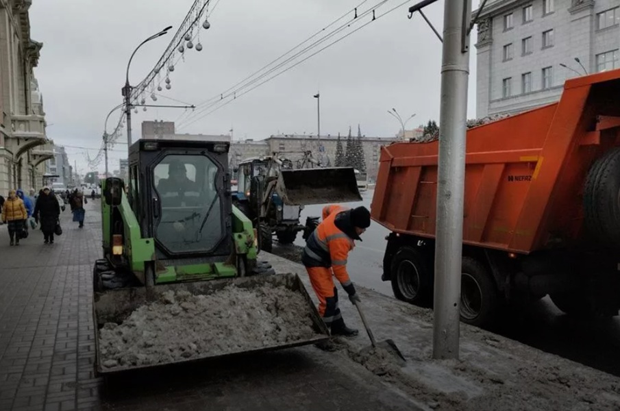 Вторую снегоплавильную станцию пока не учитывают при вывозе снега из Новосибирска
