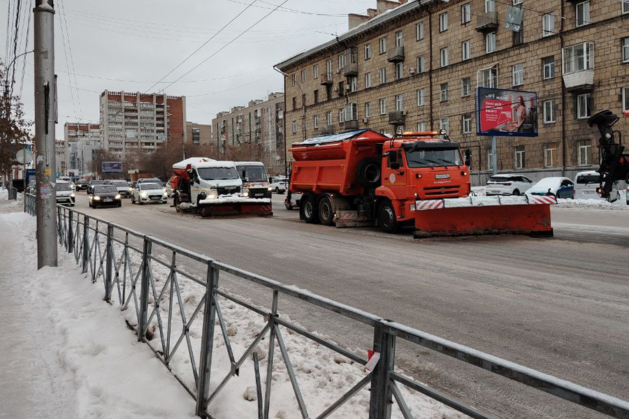 Новосибирск выделил более 102 млн рублей на борьбу с гололёдом