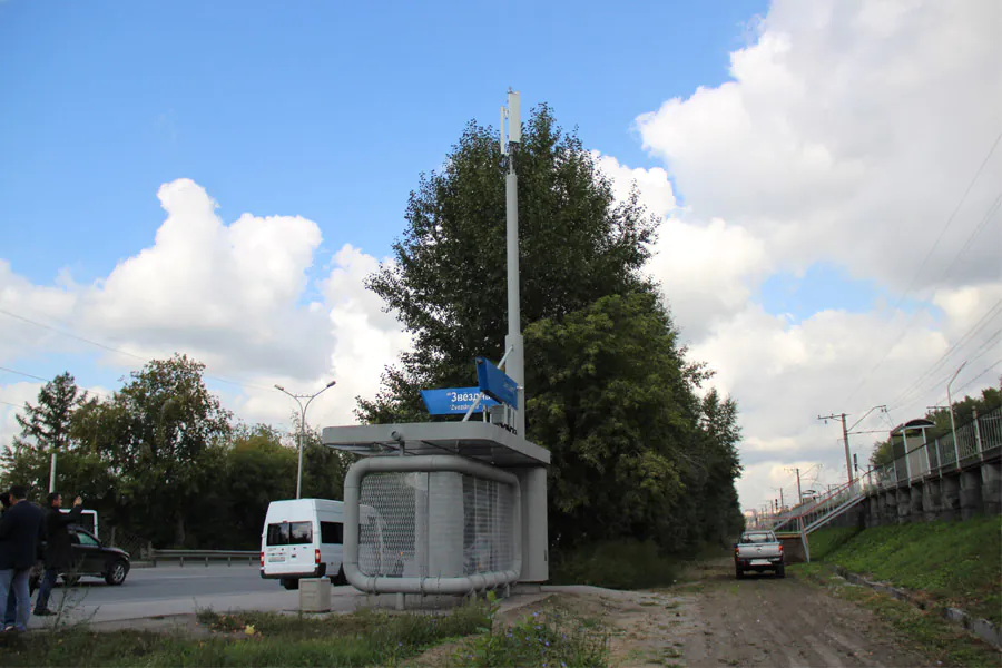 Еще один претендент на городские остановки