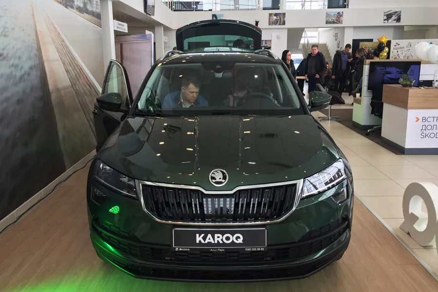 В «Альт-Парк» прошла презентация долгожданного ŠKODA KAROQ